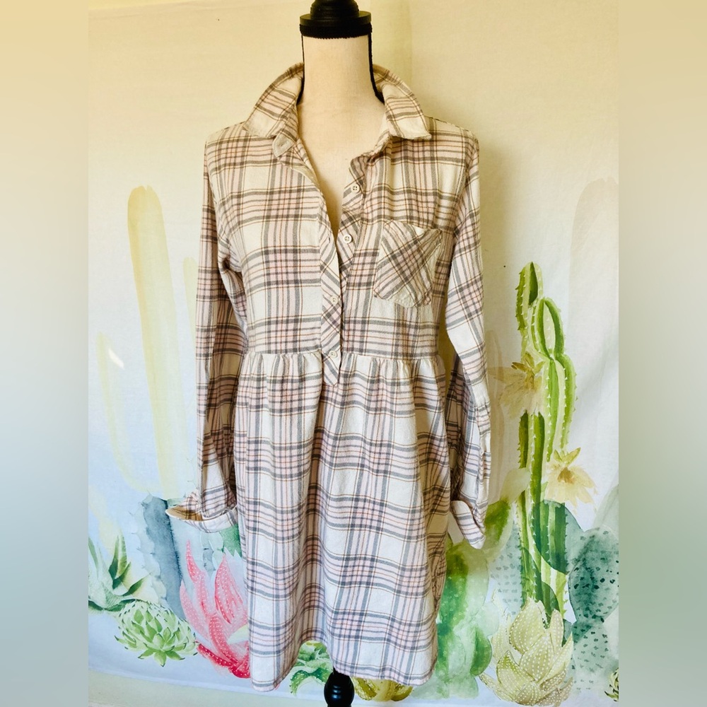 Volcom 100% Cotton Shirt Dress